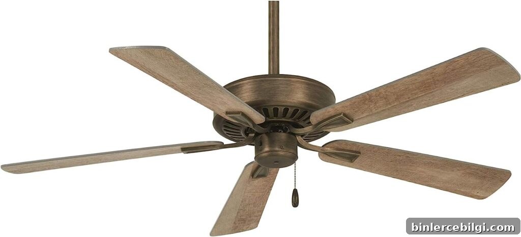 Minka Aire fan in heirloom bronze