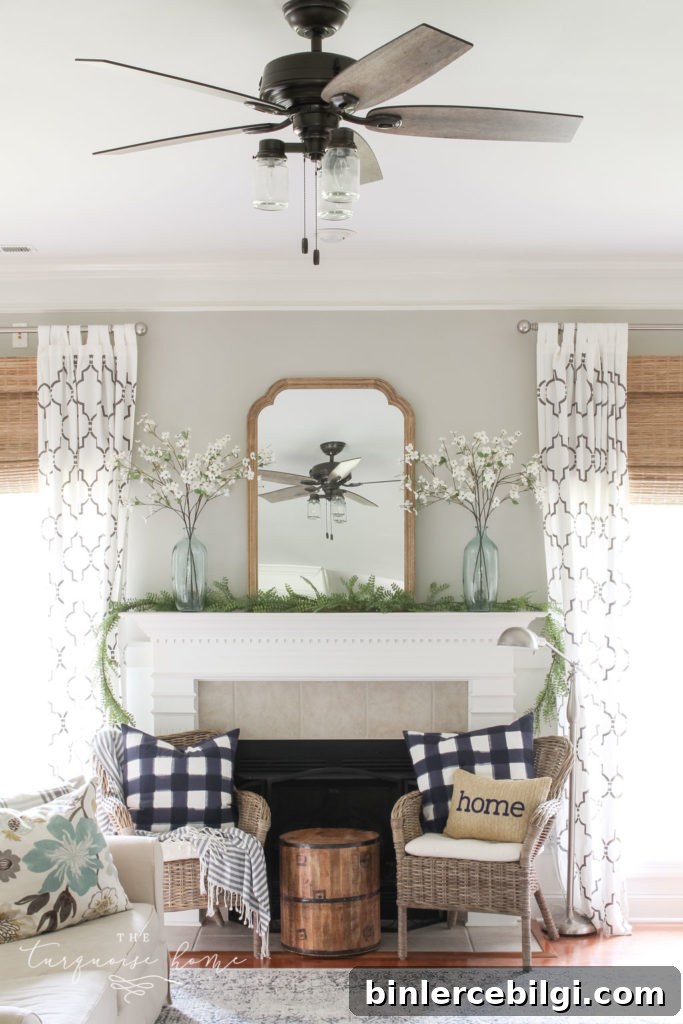 Summer Ceiling Fan - a must have for southern summer homes
