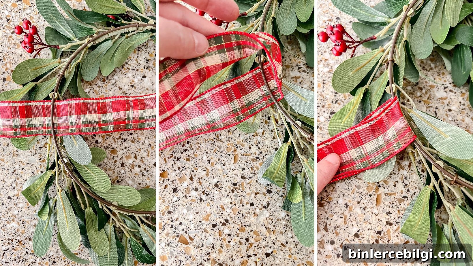 How to Display Kitchen Cabinet Wreaths