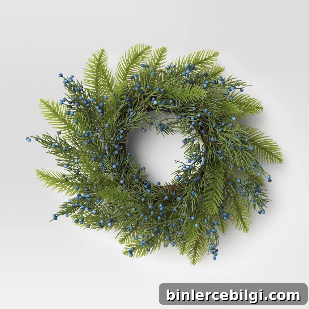 Mini Pine and Juniper Berry Wreath