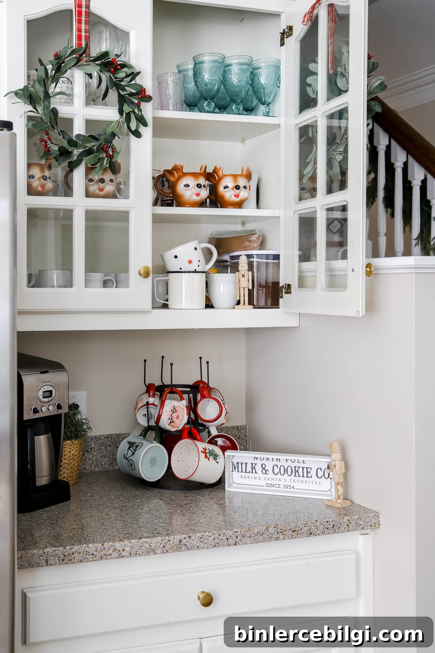 Christmas Coffee Station