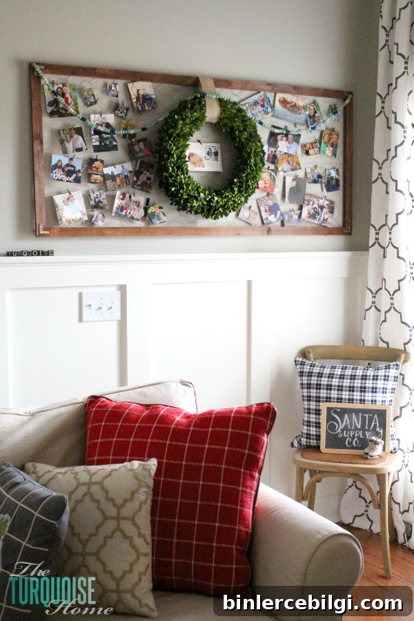 A Traditional Christmas Home Tour at TheTurquoiseHome.com