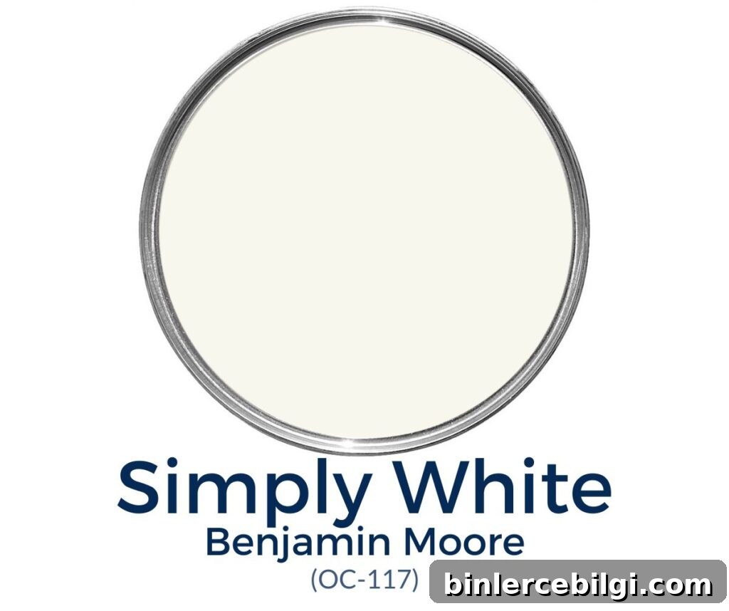 Benjamin Moore Simply White