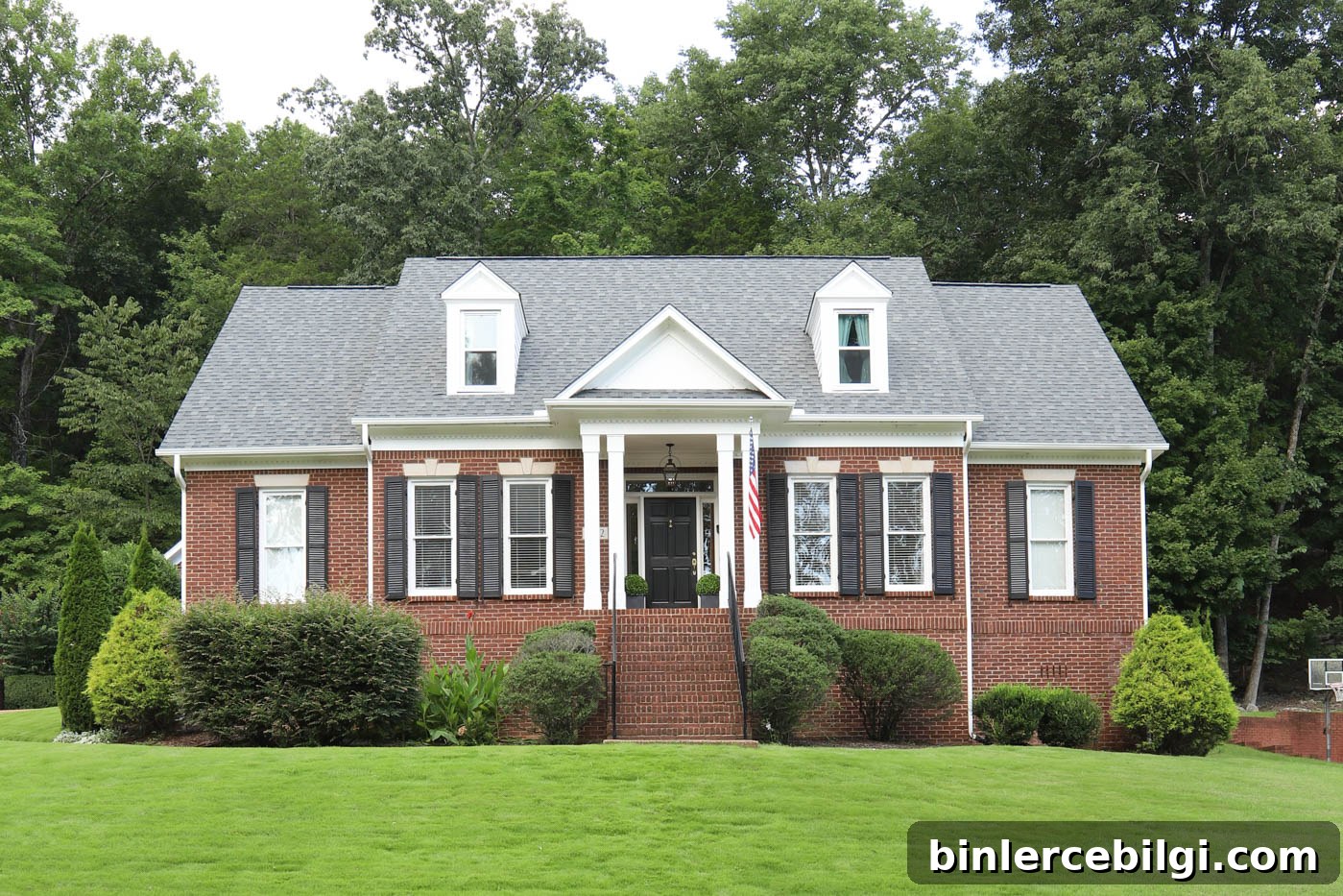 Red Brick Cape Cod Home