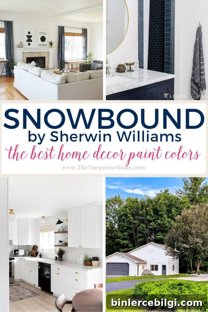 Snowbound by Sherwin Williams paint color