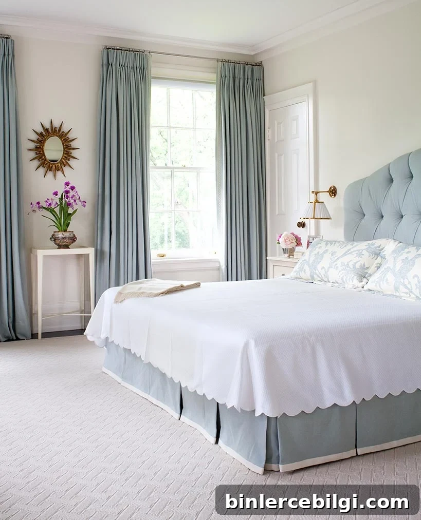 Pale Oak Bedroom by Anne Hepfer