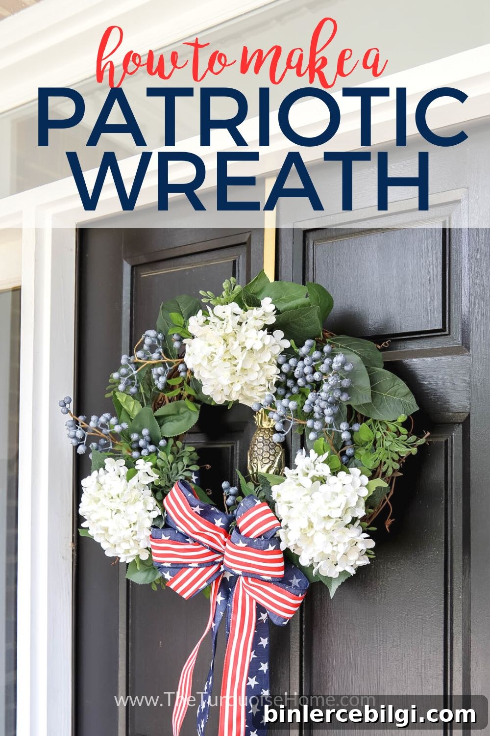 Patriotic Wreath for front door