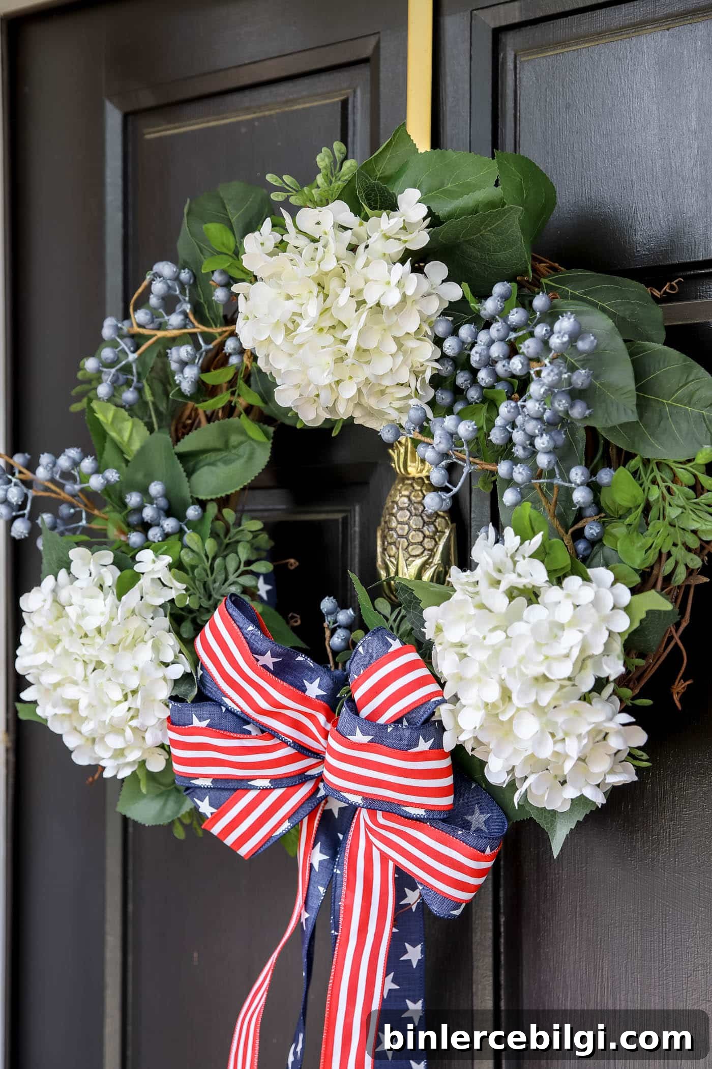 Patriotic Front Door Wreath