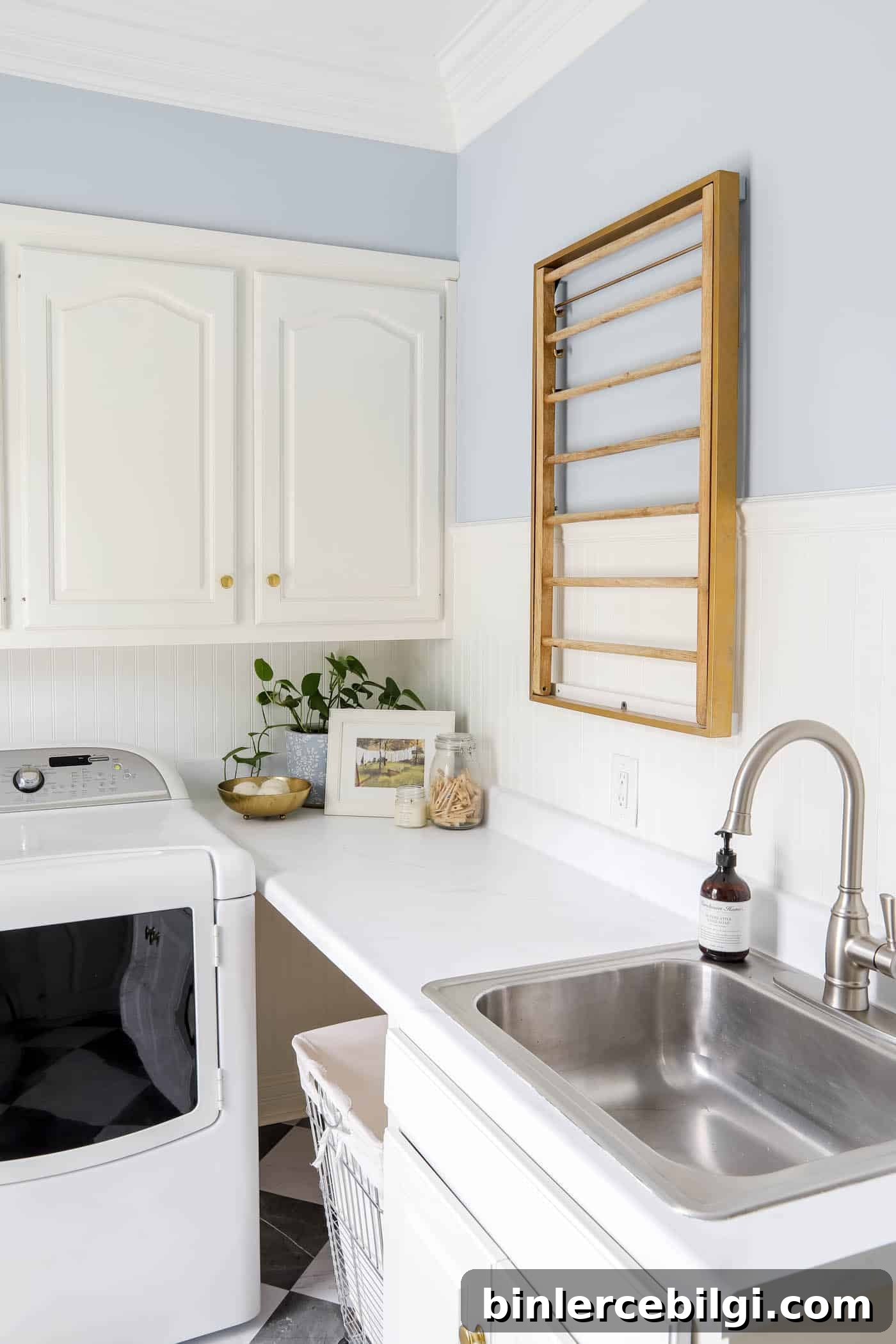 16 Affordable Laundry Room Ideas 9 Laundry room with sink and counter space