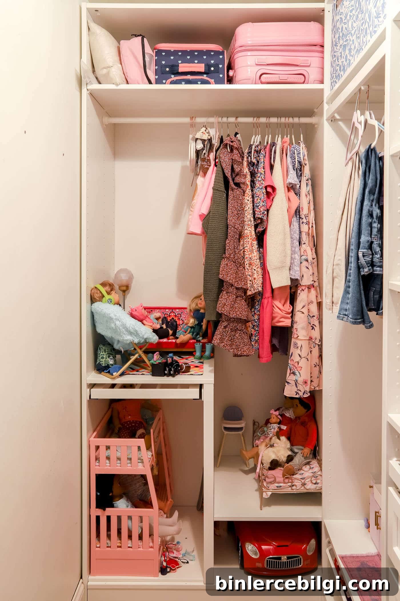 Basic Clothing Rail in PAX Wardrobe Closet System