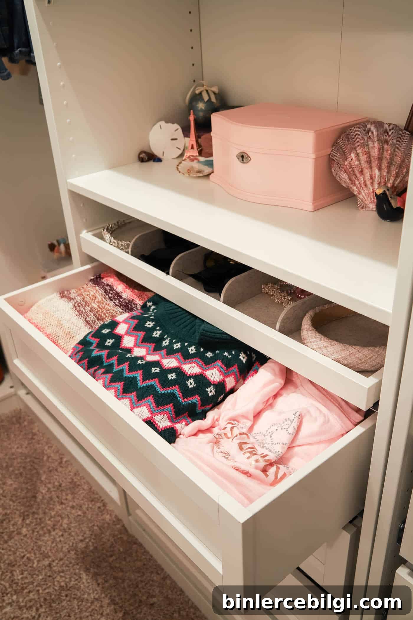 KOMPLEMENT drawers with framed fronts