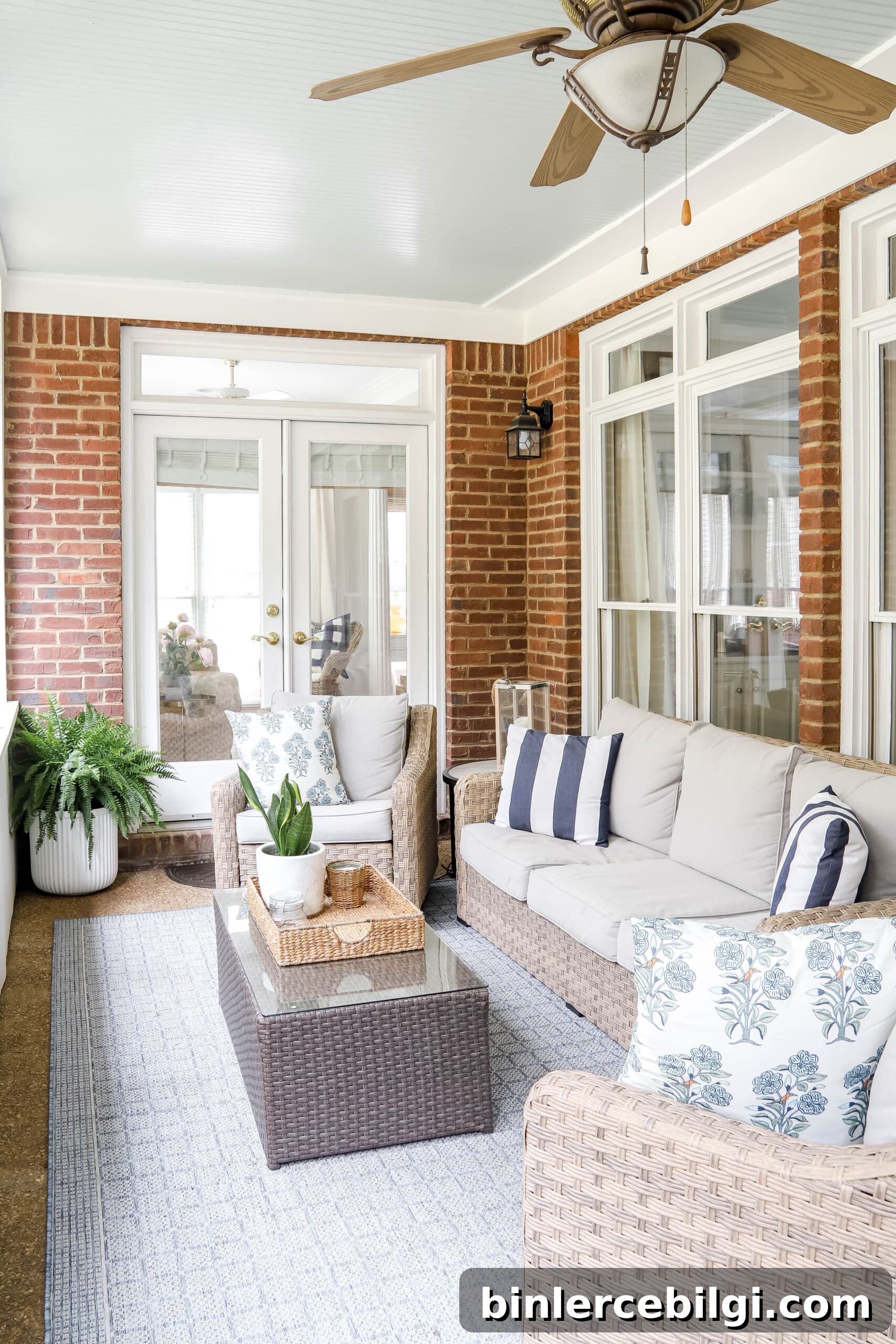 Affordable Wicker Patio Furniture: Stylish Outdoor Sets 3 back porch decorating ideas