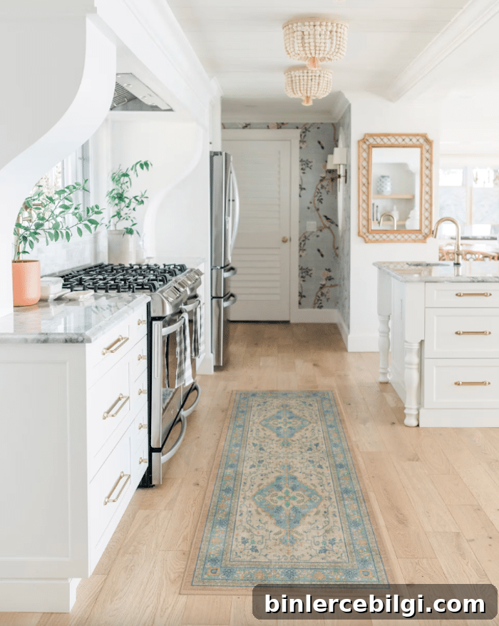 Ruggable Tallulah Blue & Ivory Rug