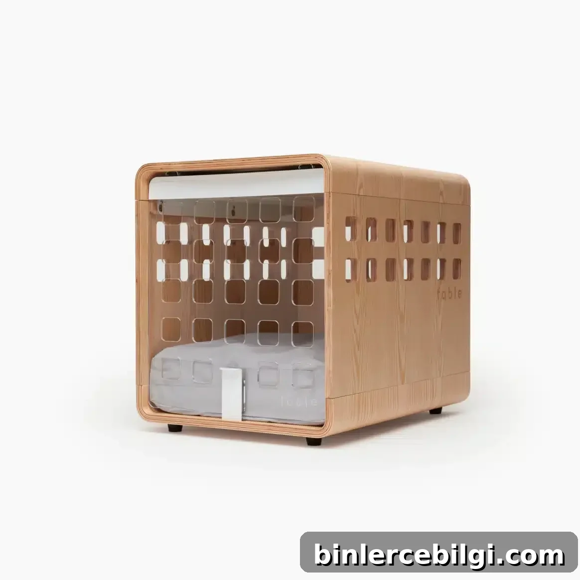 minimalist side table crate from Fable.