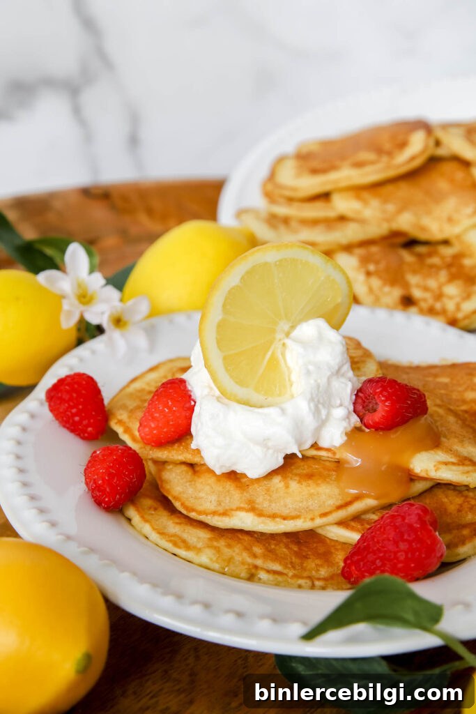 Summer Tablescape Ideas for Al Fresco Entertaining 15 lemon ricotta pancakes recipe