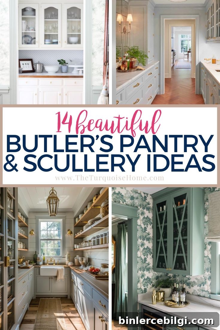 beautiful scullery and butler's pantry ideas