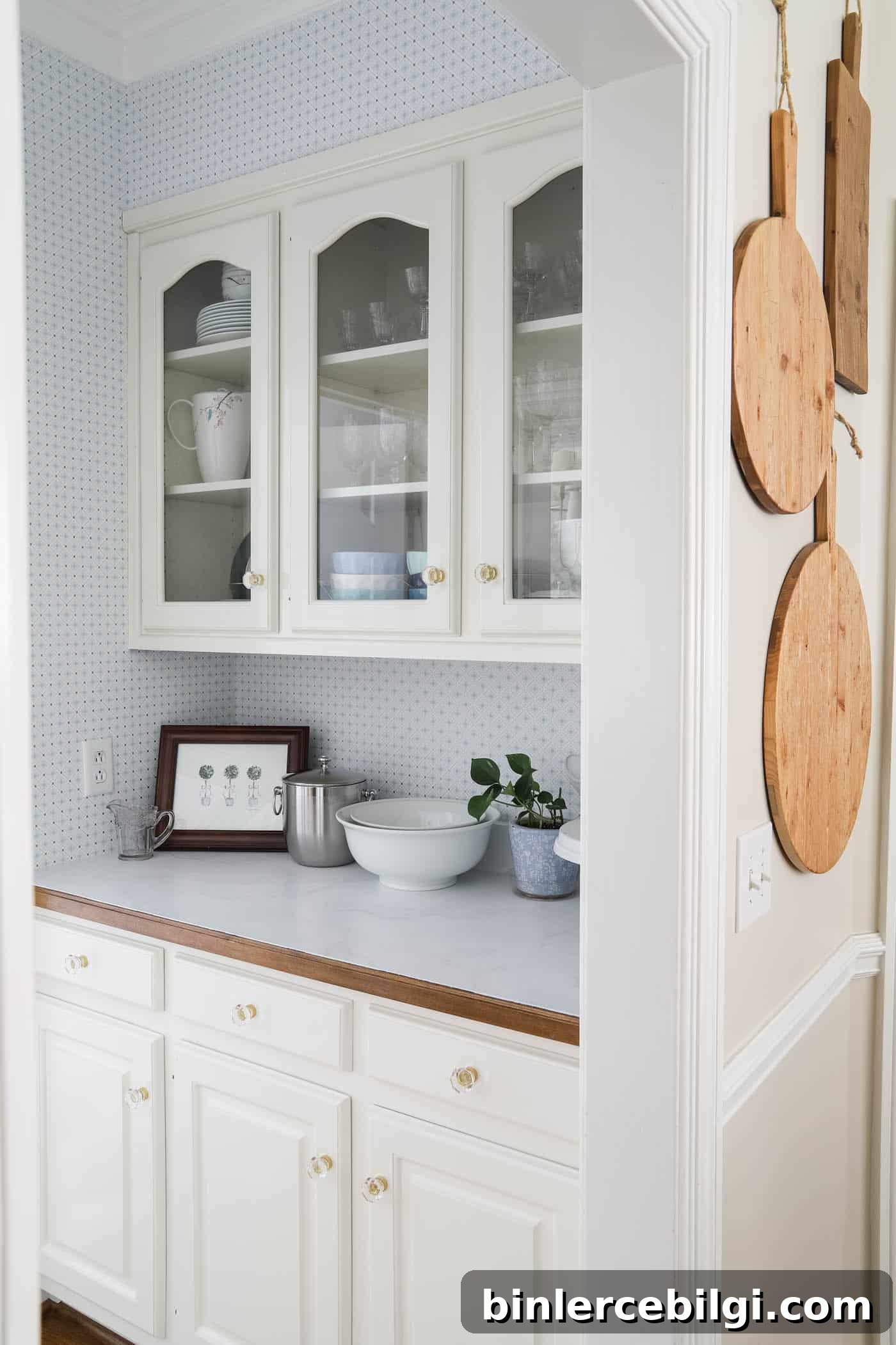 beautiful butler's pantry makeover