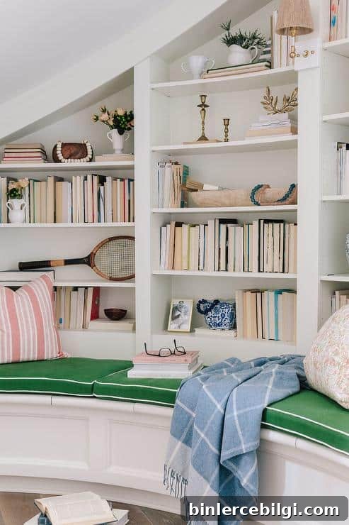 Built-In Bench and Shelves