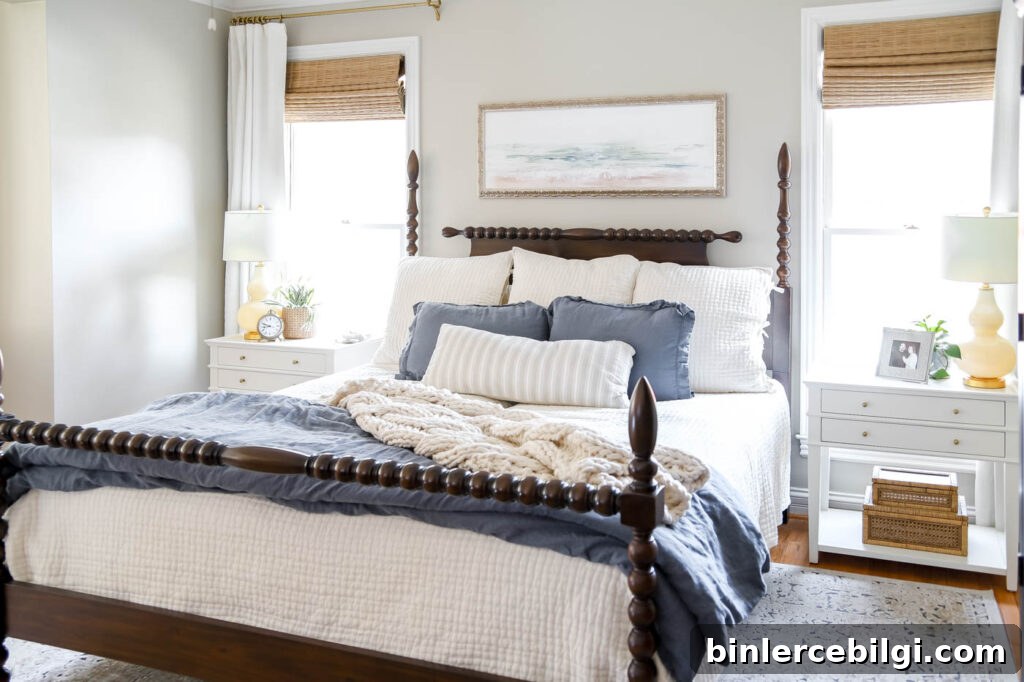 ivory bedding for a classic look