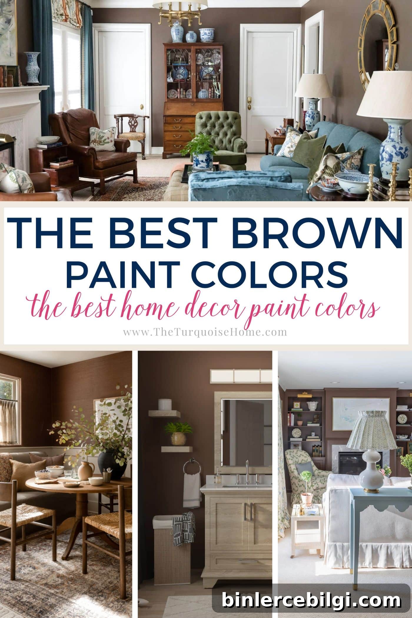 the best brown paint colors.