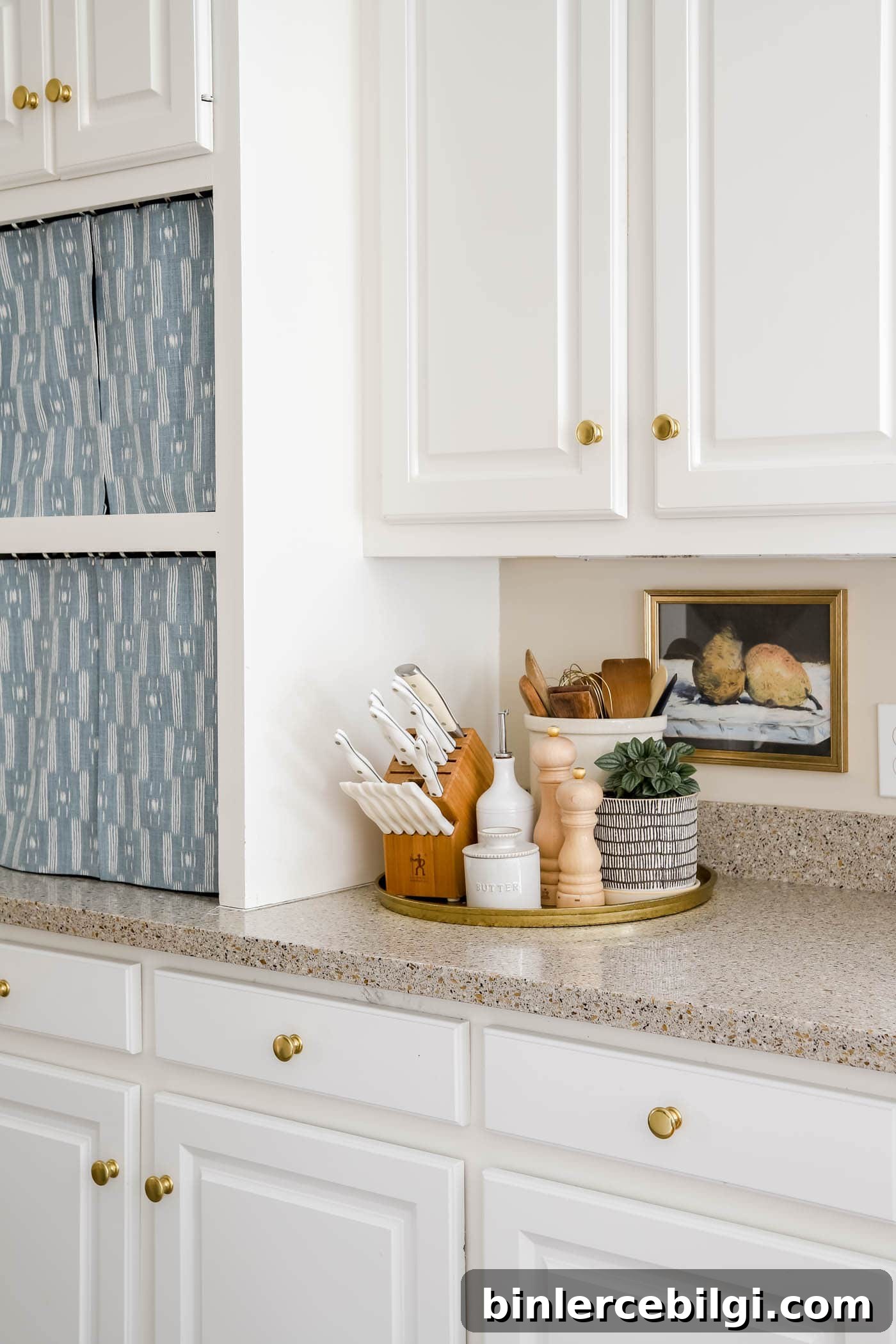 Timeless Home Decor Essentials to Elevate Your Space 16 Tray in corner for corralling Kitchen Counter Decor