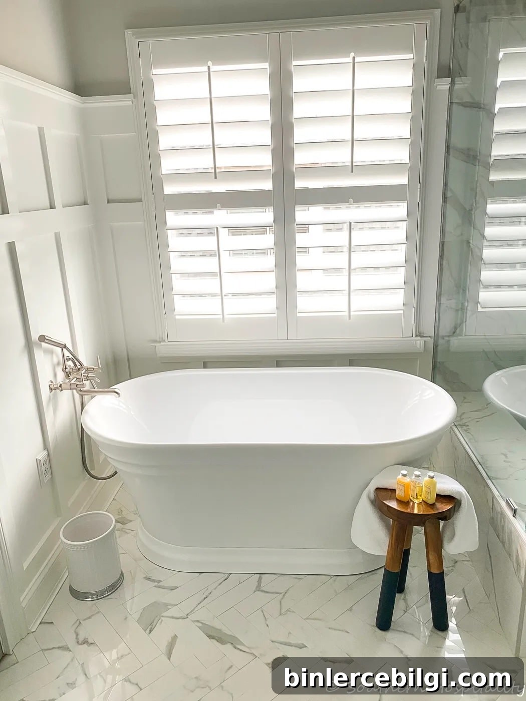 Modern Bathroom Renovation Room Refresh and Fall Transition Tips 4 Modern Classic Bathroom Renovation
