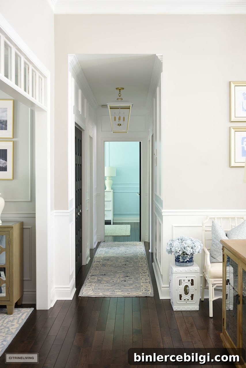 Hallway makeover reveal