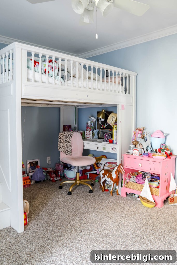 Refinish Wood Furniture: Step-by-Step DIY Guide 3 messy loft bed