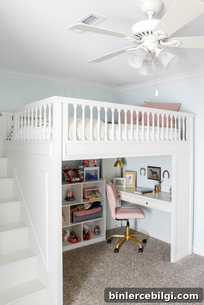 loft bed ideas for small rooms