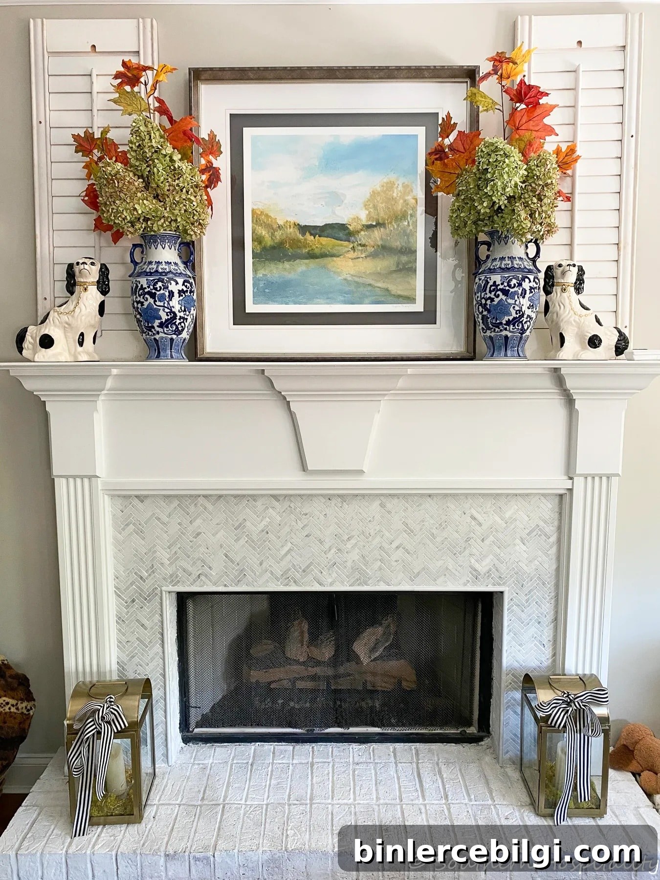 fall mantel ideas