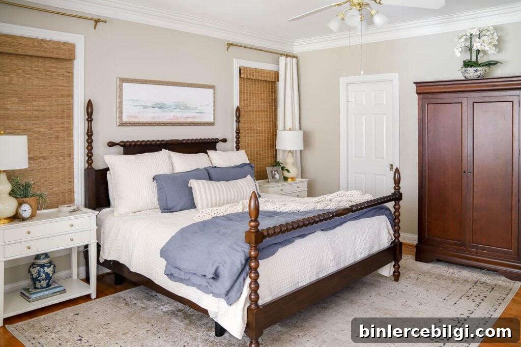 before and after bedroom painting
