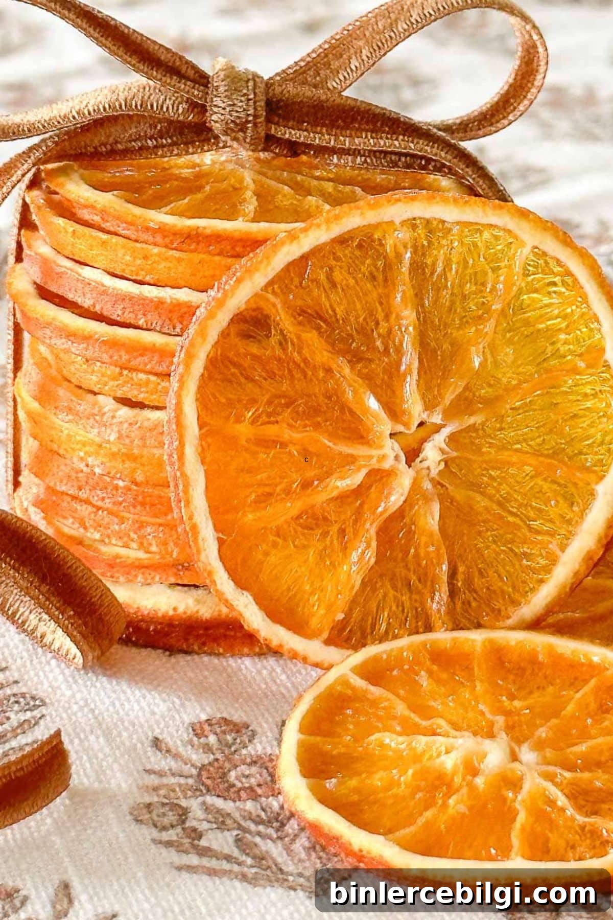Timeless Blue Decor: Fall Styling & Dreamy Lake House Tour 4 how to dry oranges