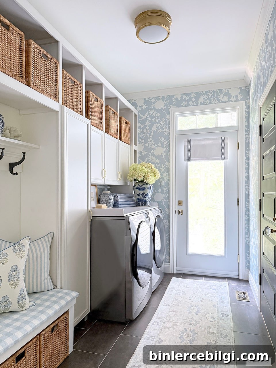 Thanksgiving Hosting Tips: Bamboo Decor and Butler's Pantry 4 laundry room refresh citrine living
