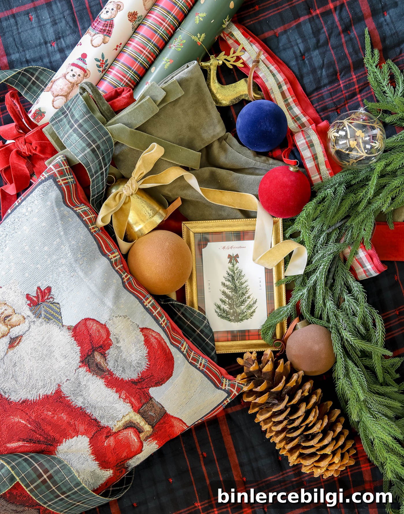 classic Ralph Lauren Christmas decor