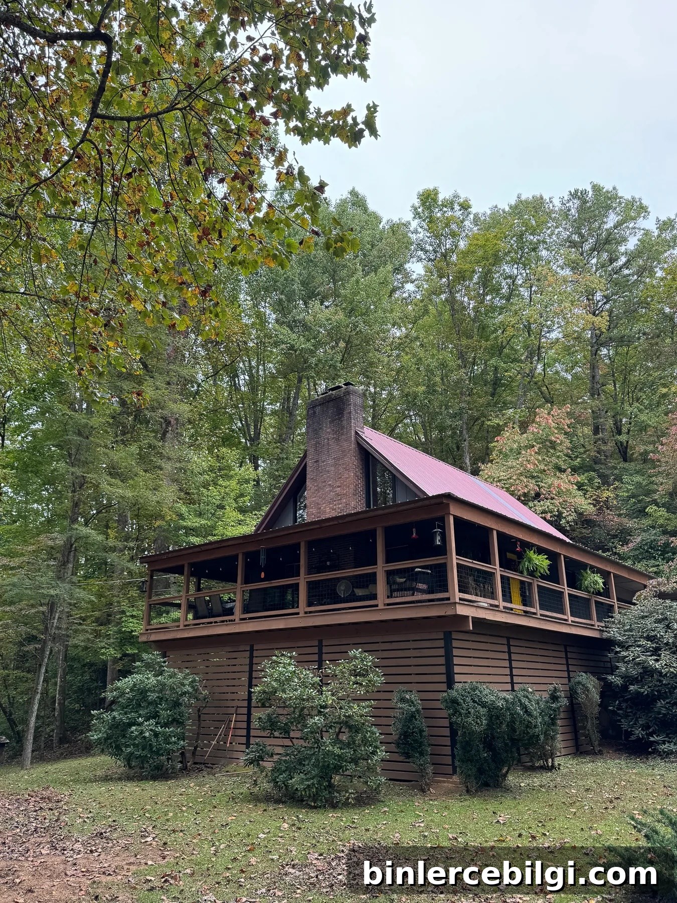 a frame cabin renovation post