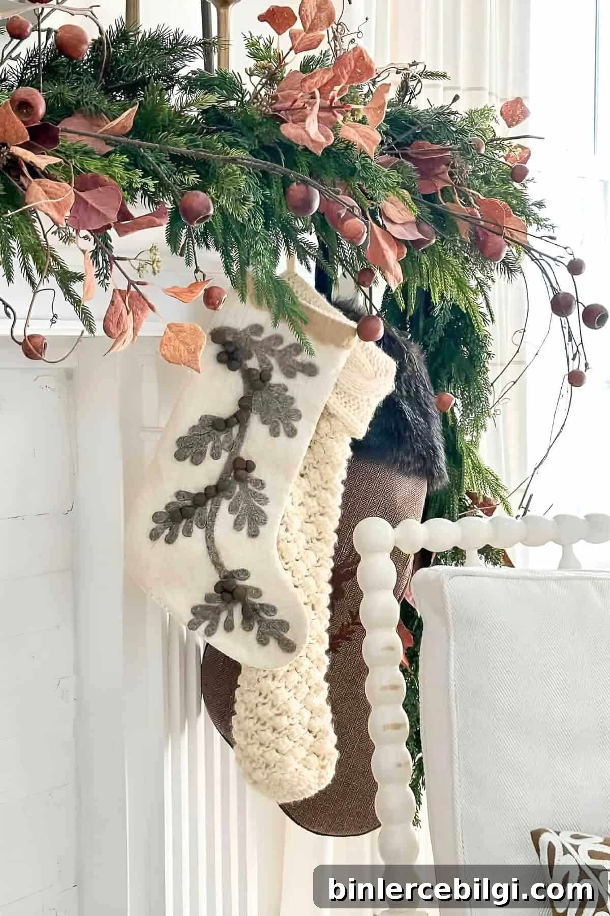 stone gable christmas decor