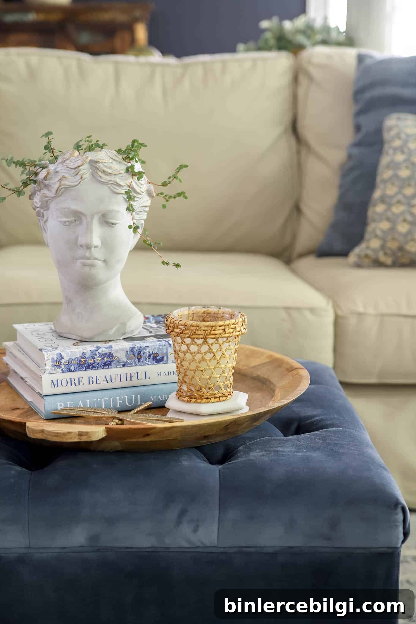 simple coffee table decor