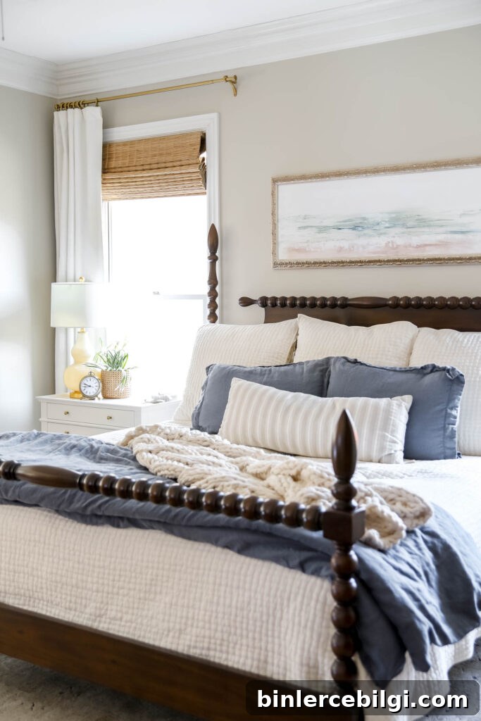 Slow Decorating: Why Taking Time Elevates Room Makeovers 5 Primary traditional bedroom with 4-poster bed.