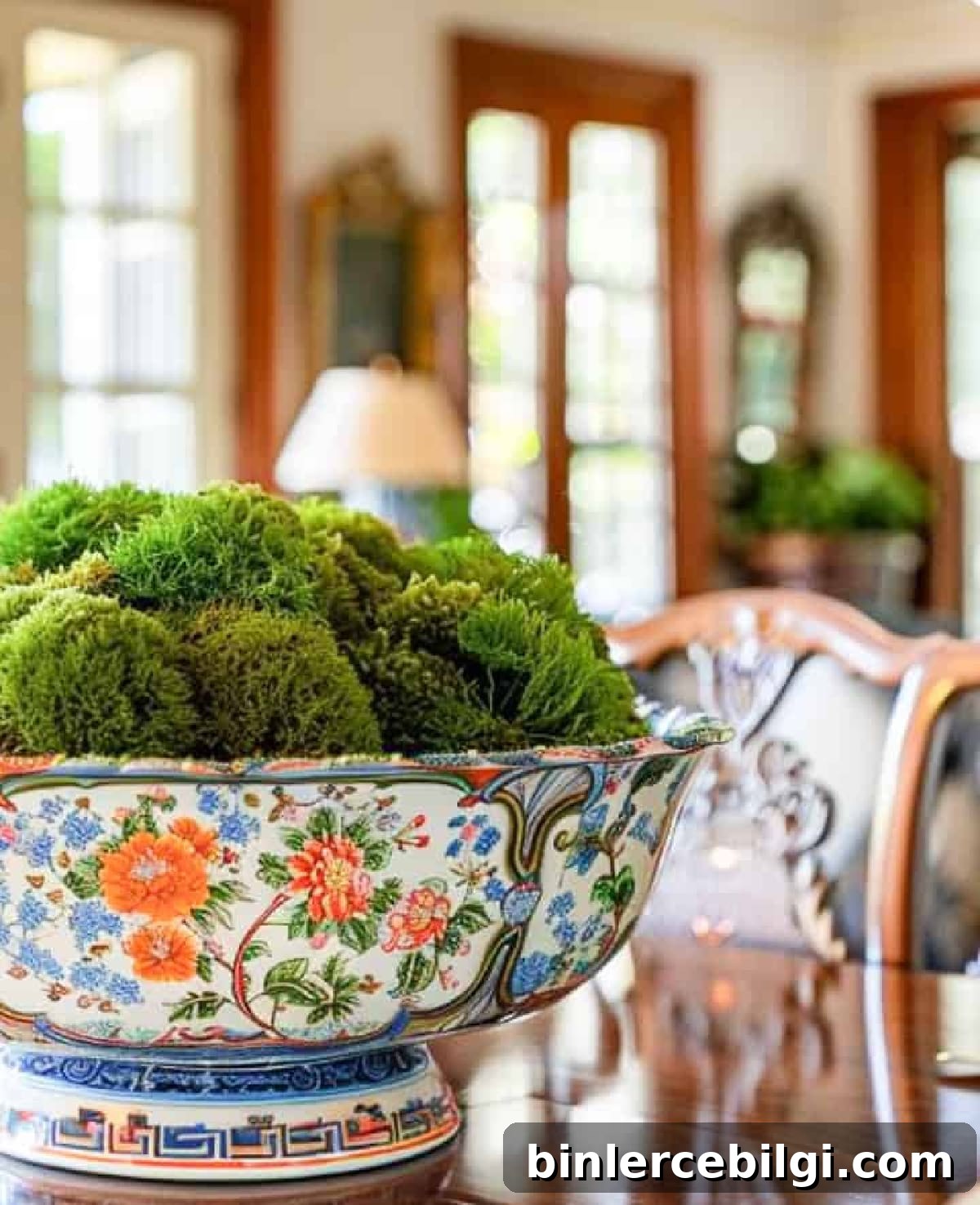 creative ideas for DIY moss bowls