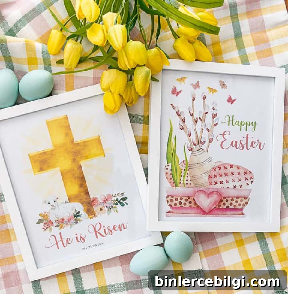 Spring Living Room Refresh: French Home Tour and Cozy Porch 6 free Easter printables