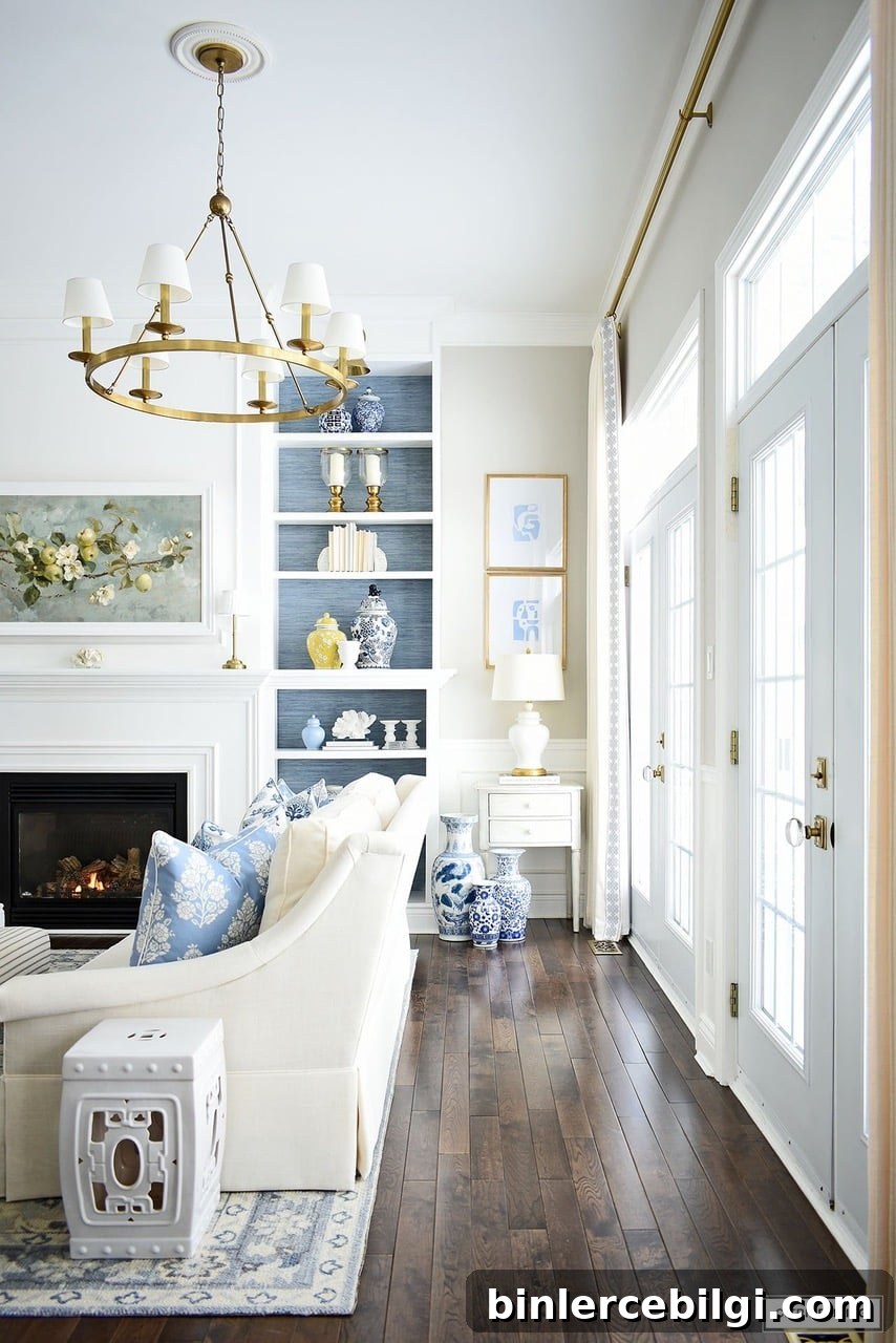Spring Living Room Refresh: French Home Tour and Cozy Porch 10 chic bright living room