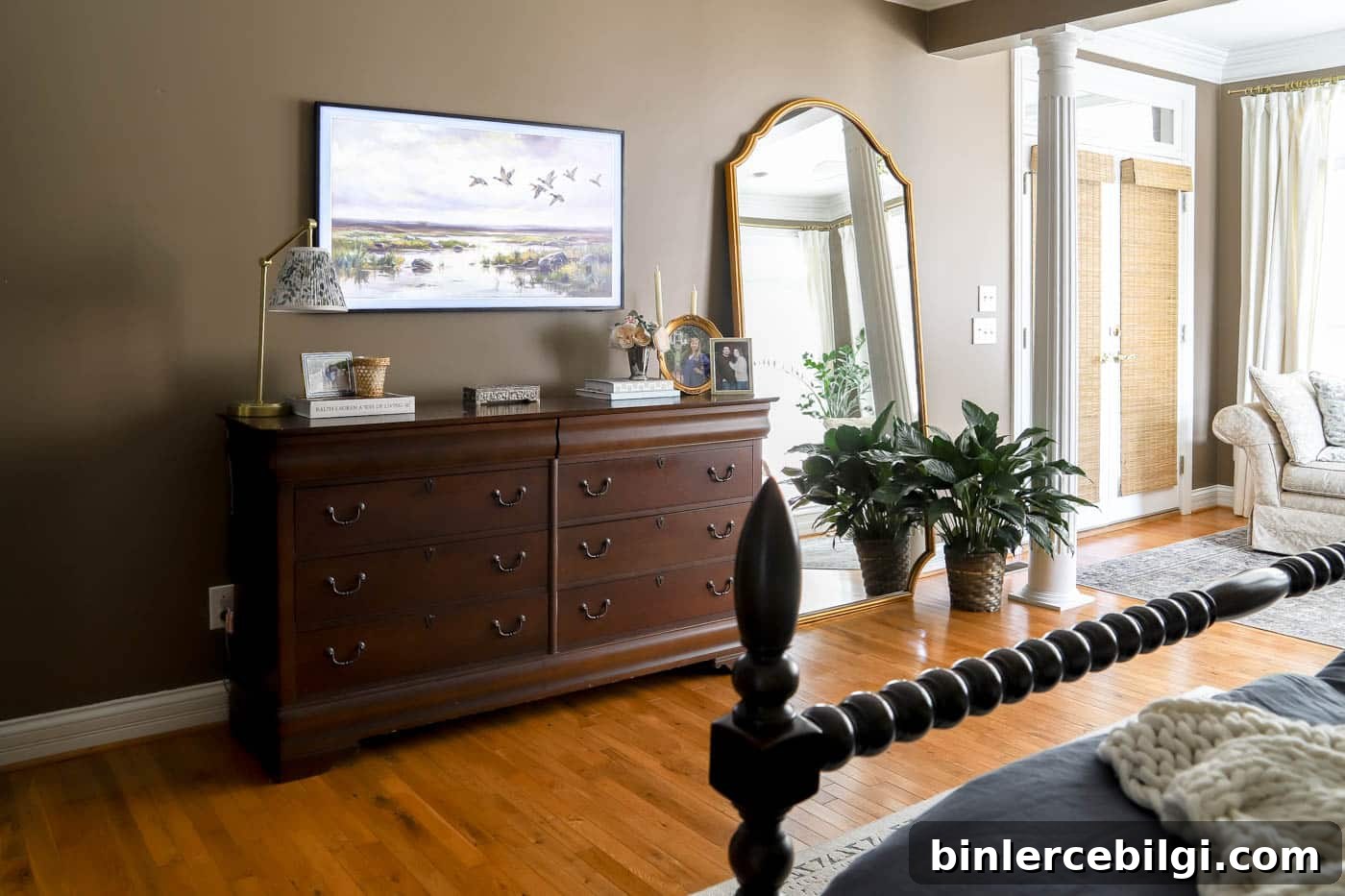 large floor mirror for the bedroom.