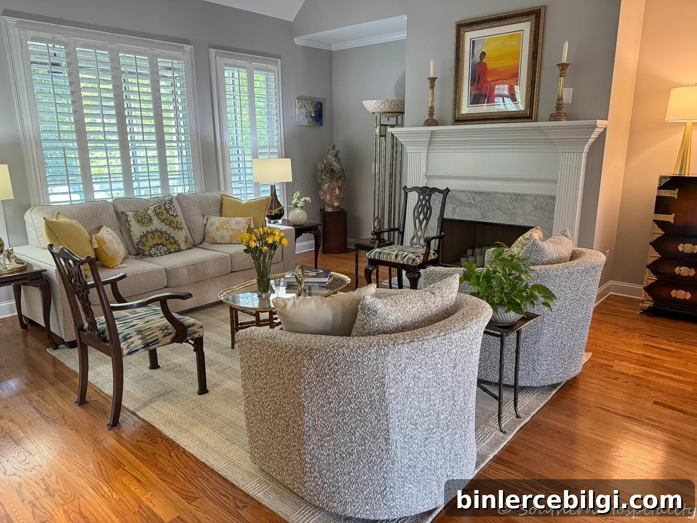 budget living room project