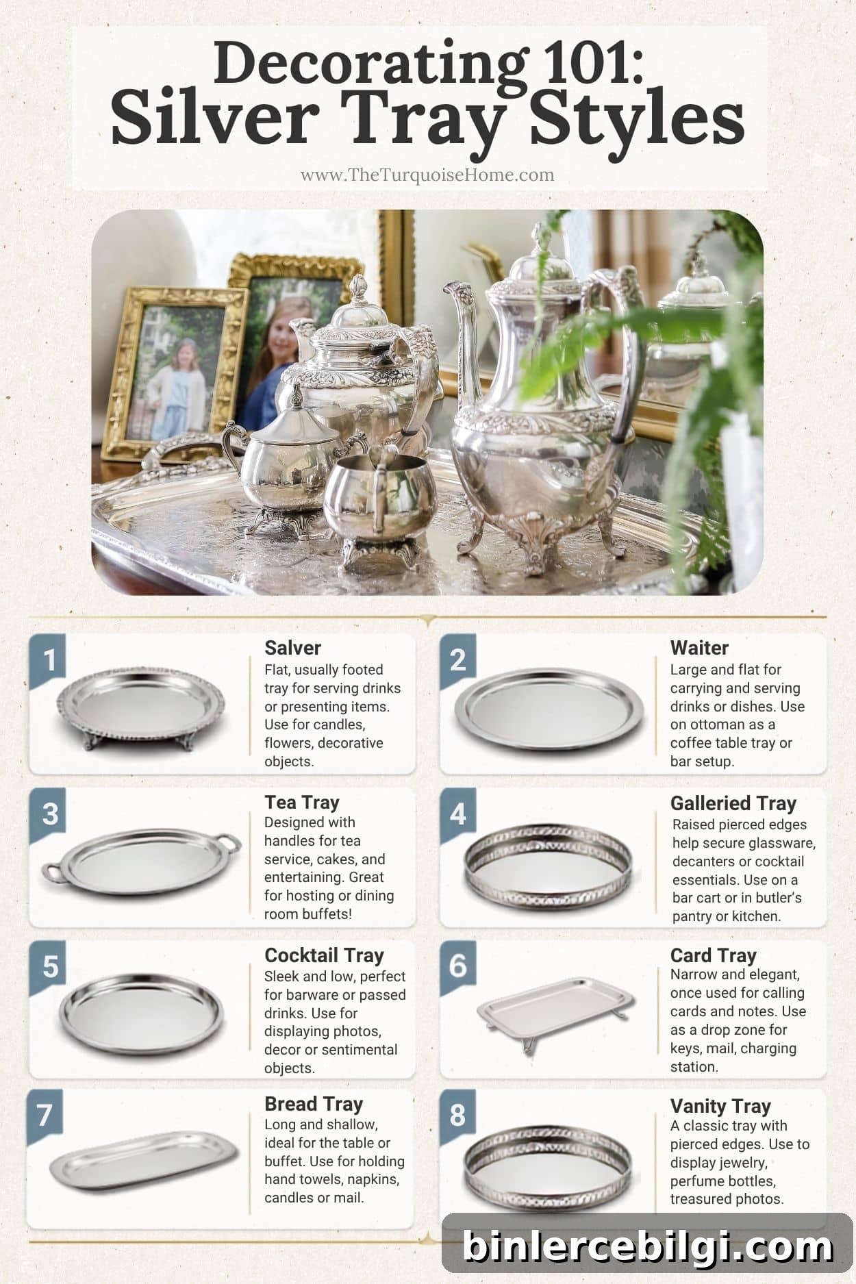 silver tray styles guide