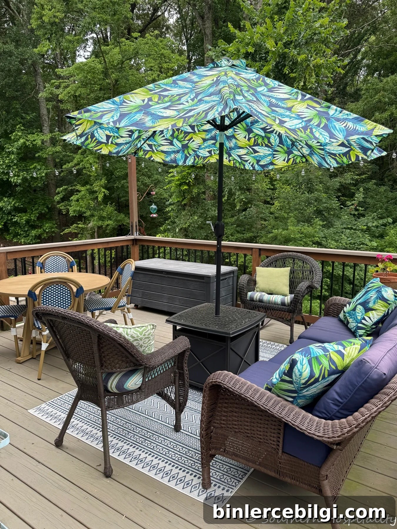 tropical deck refresh