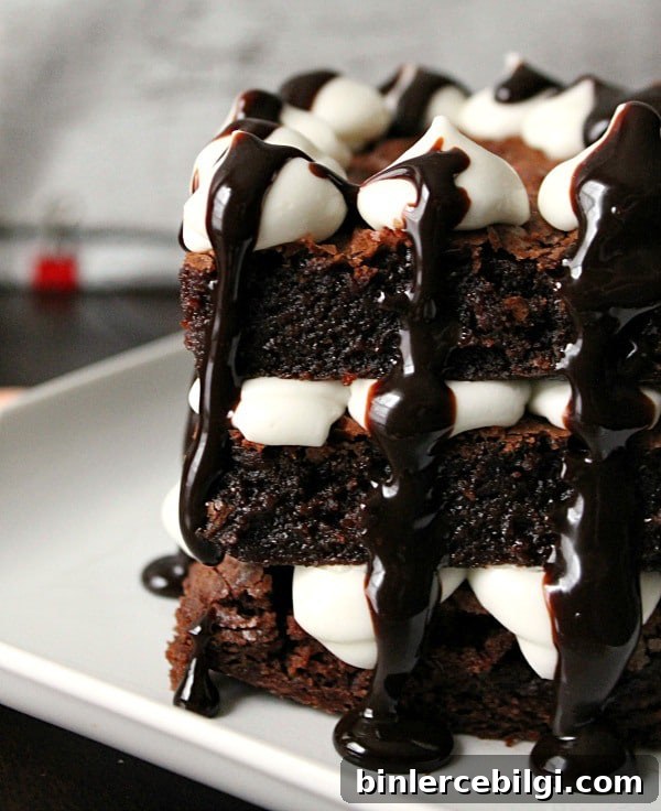 Cream-Cheese-Hot-Fudge-Brownie-For-Two