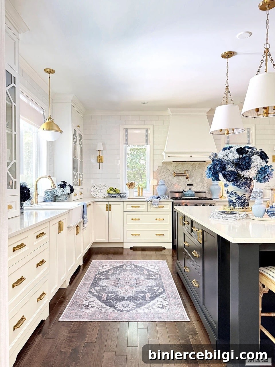 fall kitchen decorating