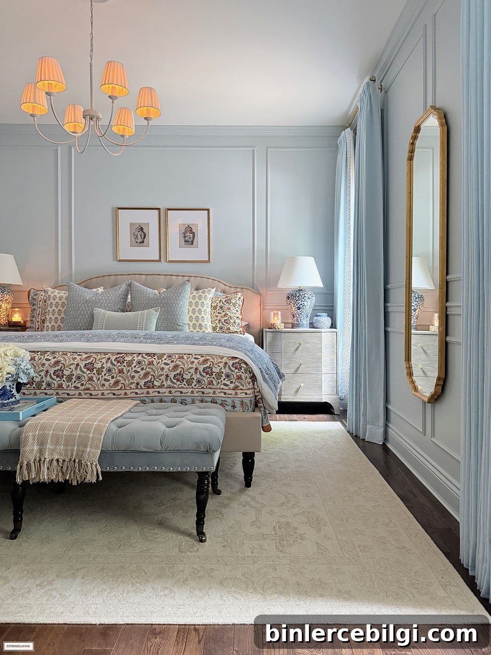 fall bedroom decor