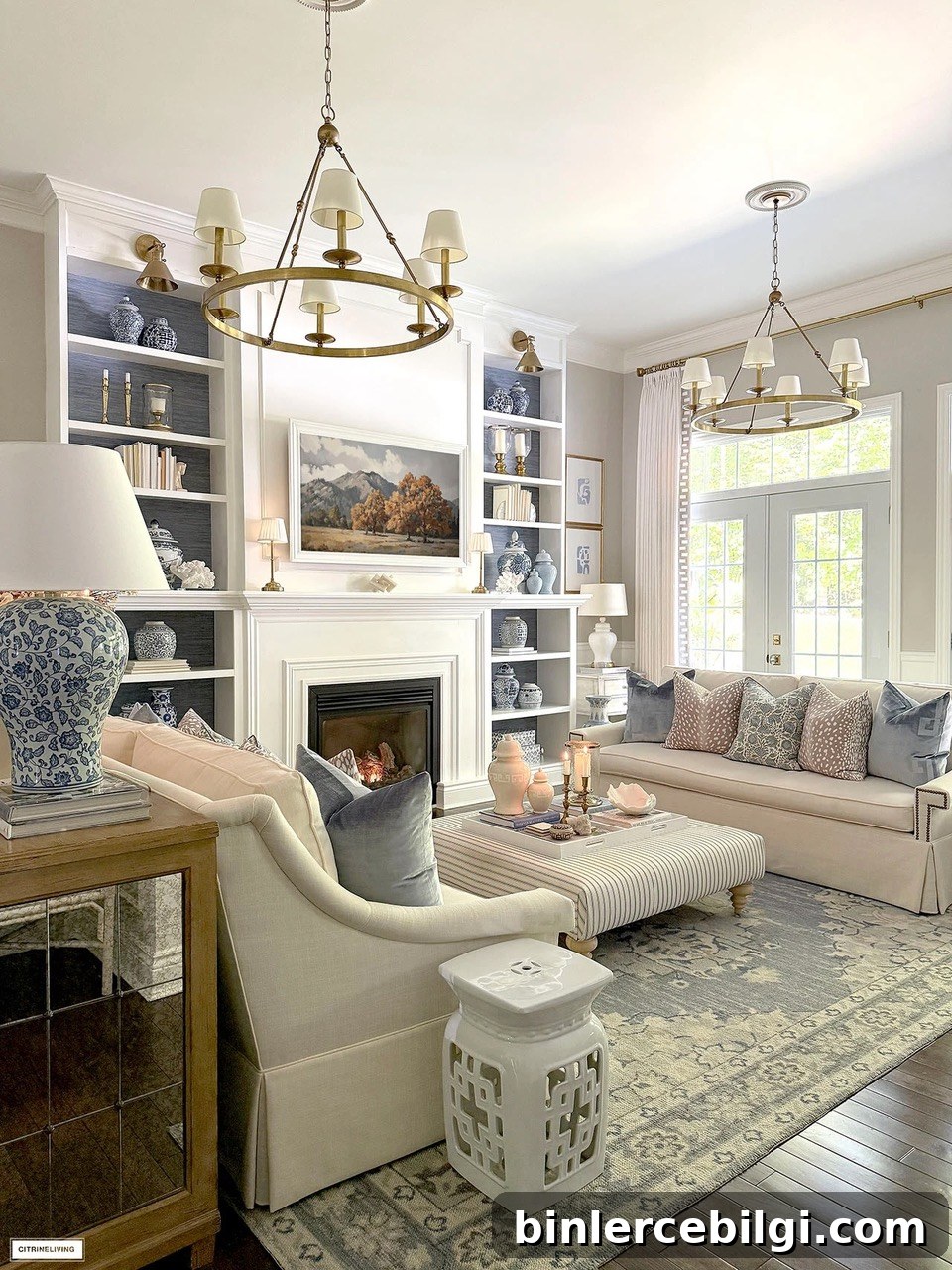 fall living room